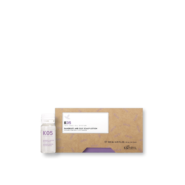 Ampolas Anticaspa/oleosidade K05 12x10ml Kaaral