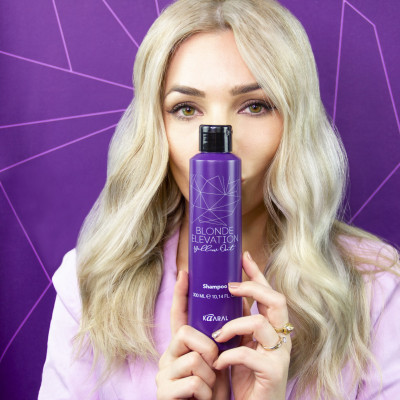 Shampo Roxo Yellow Out Blonde Elevation 300ml Kaaral Portugal