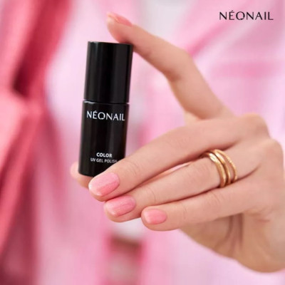 Verniz Gel Gleaming Pink 7,2ml NEONAIL ultra pigmentado e alta duração