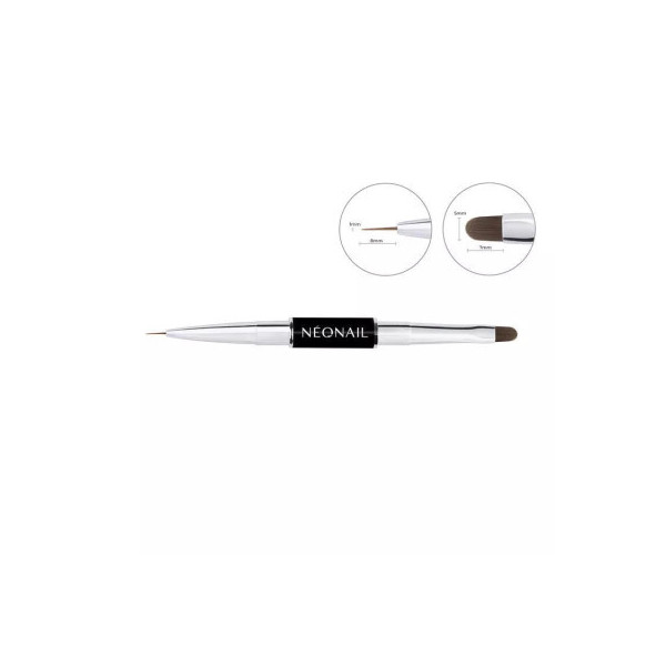 Pincel Duplo Duo Tip para nail art NEONAIL