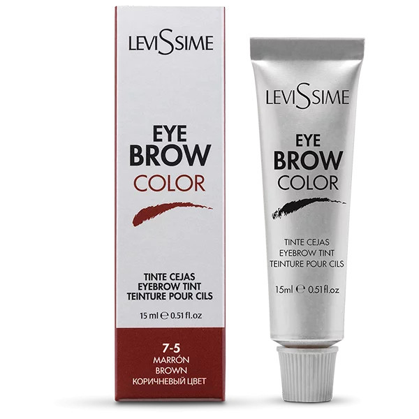 Coloração Sobrancelhas nº7.5 Castanho 15ml Levissime
