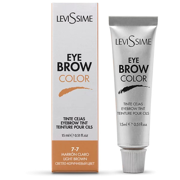 Coloração Sobrancelhas nº7.7 Castanho Claro 15ml Levissime