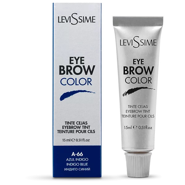 Coloração Sobrancelhas nºA-66 Azul Indigo 15ml Levissime