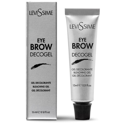 Gel Descolorante Sobrancelhas Decogel 15ml Levissime