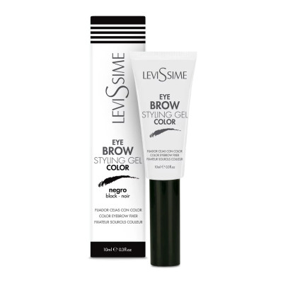 Styling Gel Sobrancelhas Preto 10ml Levissime