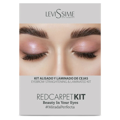 Red Carpet Kit Alisamento e Laminado de Sobrancelhas Levissime