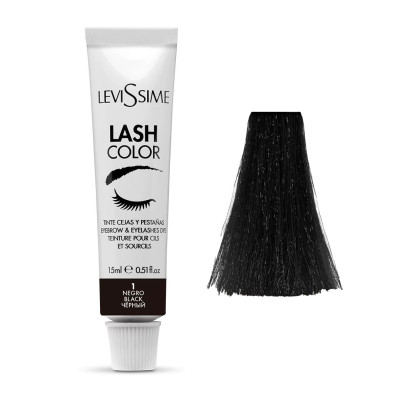 Coloração Pestanas Nº1 Preto 15ml Levissime