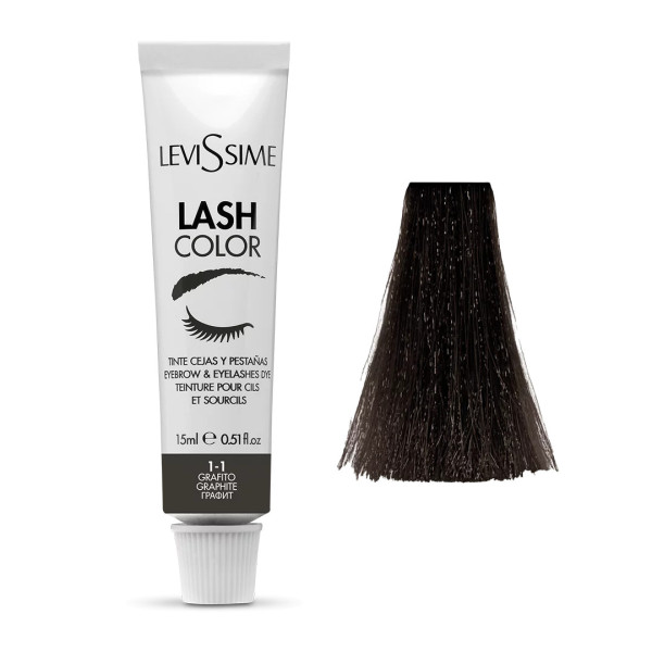 Coloração pestanas preto grafite 15ml Levissime