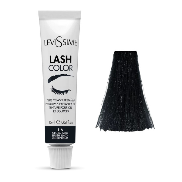 Coloração pestanas preto azulado 15ml Levissime