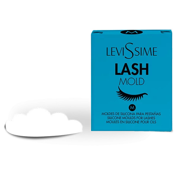 Lash perm pestanas moldes de silicone M 10 unidades  Levissime