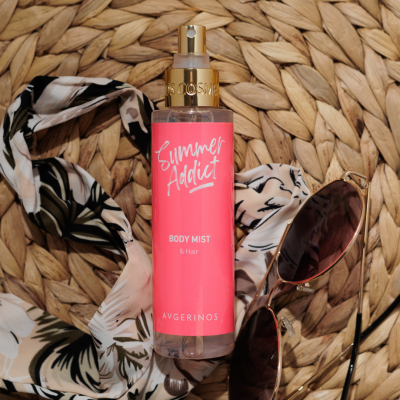 Body Mist Spray Aromático Corpo e Cabelo 150ml Avgerinos