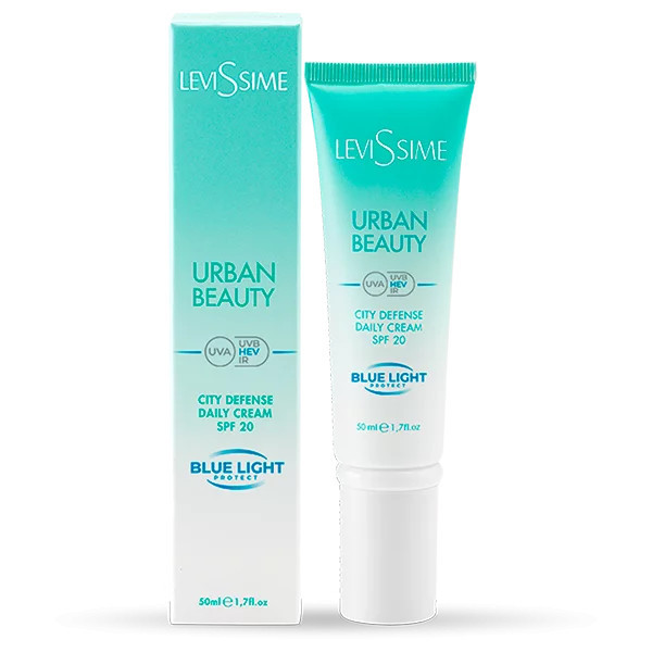 Urban Beauty – City Defense Daily Cream SPF 20 Blue Light 50ml Levisssime