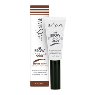 Styling Gel Sobrancelhas Castanho Escuro 10ml Levissime