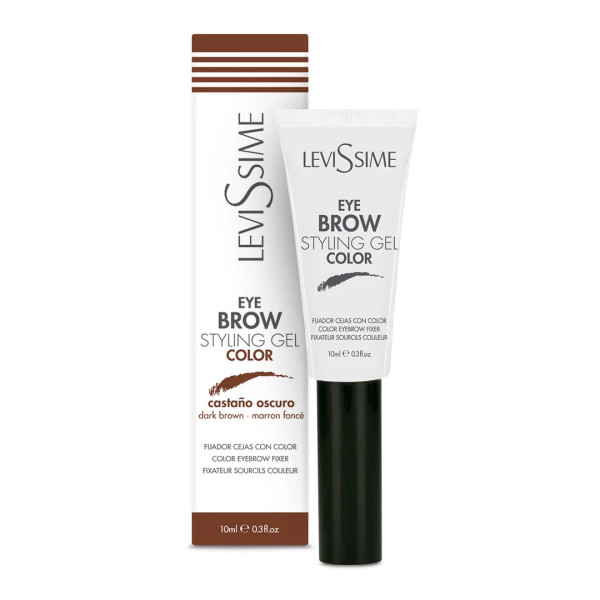 Styling Gel Sobrancelhas Castanho Escuro 10ml Levissime