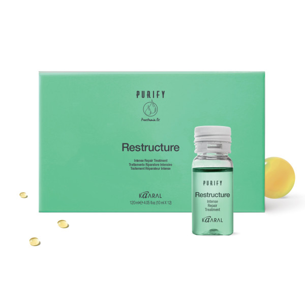 Ampolas Restructure Purify 12x10ml Kaaral
