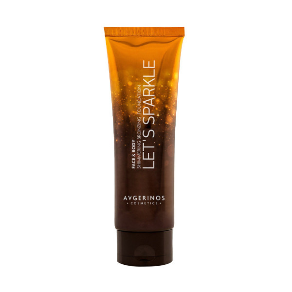 Let's Sparkle Bronzeador Corporal 2 EM 1 Cor e Brilho 120ml Avgerinos