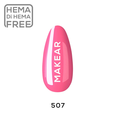Verniz Gel 507 Rosa 8ml MAKEAR Portugal