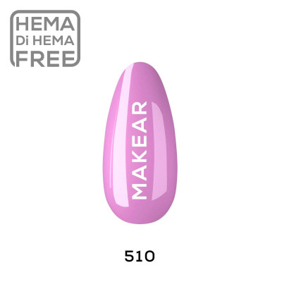 Verniz Gel 510 Rosa 8ml MAKEAR Portugal