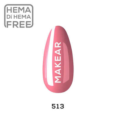 Verniz Gel 513 Rosa 8ml MAKEAR Portugal