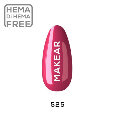 Verniz Gel 525 Rosa 8ml MAKEAR Portugal
