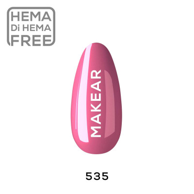 Verniz Gel 535 Rosa 8ml MAKEAR Portugal