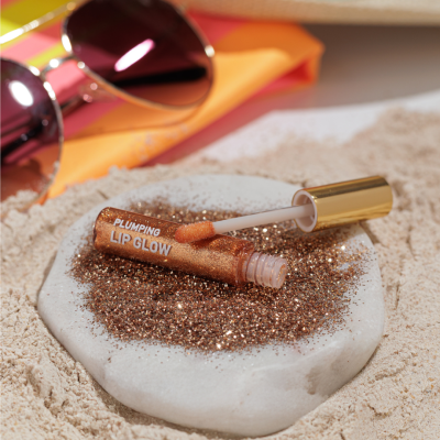 Lip Glow Gloss Lábios Plumping Bronze 5ml Avgerinos