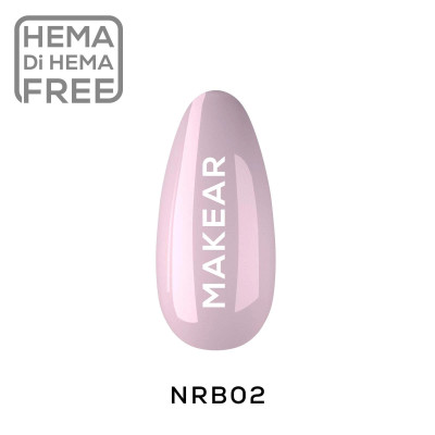 Rubber Base Nude 02 French Pink 8ml MAKEAR Portugal