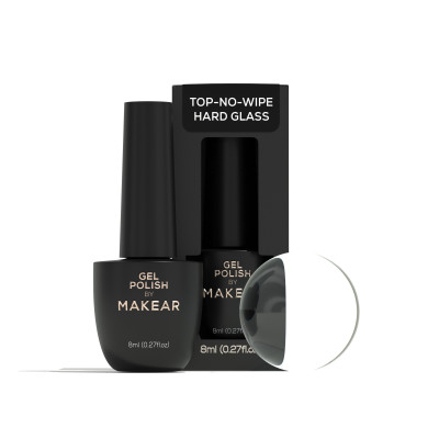 Top Hard Glass extrabrilho e duração sem goma 8ml MAKEAR Portugal