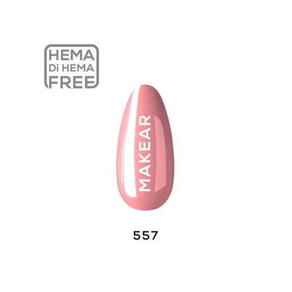 Verniz Gel 557 Rosa Coral 8ml MAKEAR