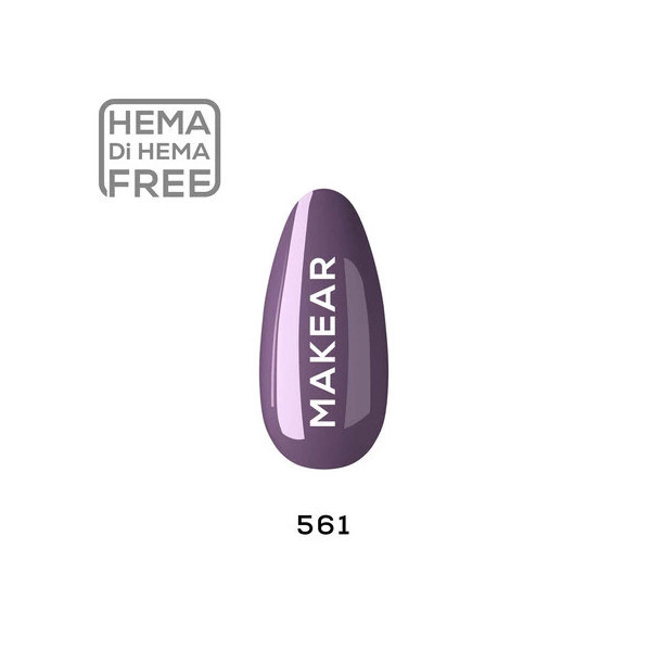Verniz Gel 561 Roxo 8ml MAKEAR