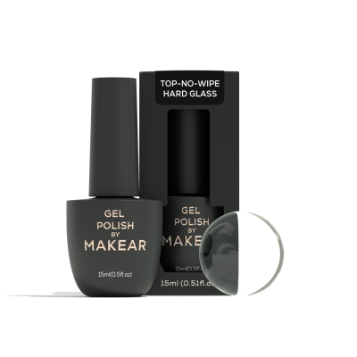 Top Hard Glass extrabrilho e duração sem goma 15ml MAKEAR Portugal