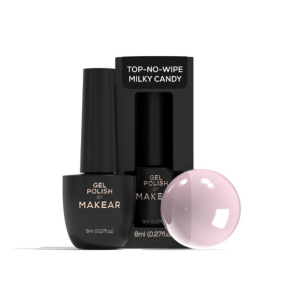 Top Milky Candy No Wipe (sem goma) 8ml MAKEAR