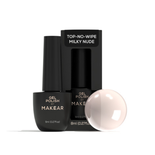 Top Milky Nude No Wipe (sem goma) 8ml MAKEAR