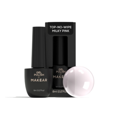 Top Milky Pink sem goma 8ml MAKEAR Portugal