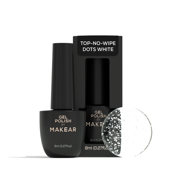 Top Dots White No Wipe (sem goma) 8ml MAKEAR