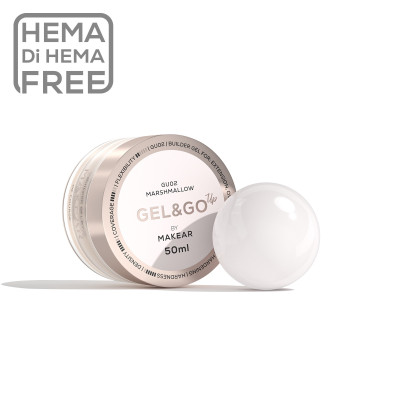 Gel & Go Up Builder Gel 02 Marshmallow 50ml MAKEAR Portugal