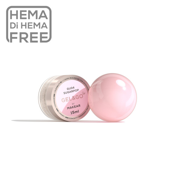 Gel & Go Up Builder Gel 04 Sugarpop 15ml MAKEAR