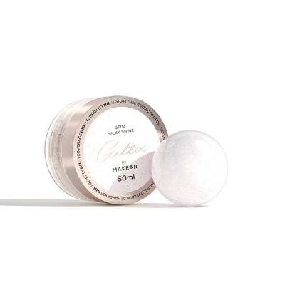 Geltix Shine Builder Gel Tixotrópico 04 Milky Shine 50ml MAKEAR Portugal