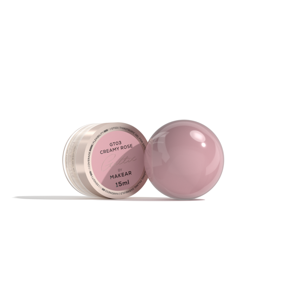 Geltix Builder Gel Tixotrópico 03 Creamy Rose 15ml MAKEAR