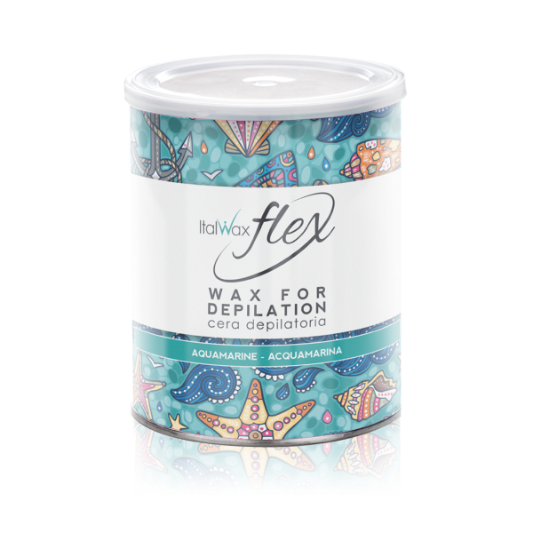 Cera Lata Flex Aquamarine 800ml Italwax