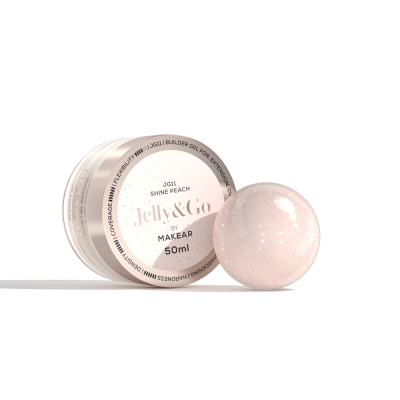Jelly & Go Shine Builder Gel 11 Shine Peach 50ml MAKEAR Portugal