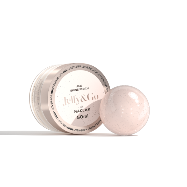 Jelly & Go Shine Builder Gel 11 Shine Peach 50ml MAKEAR