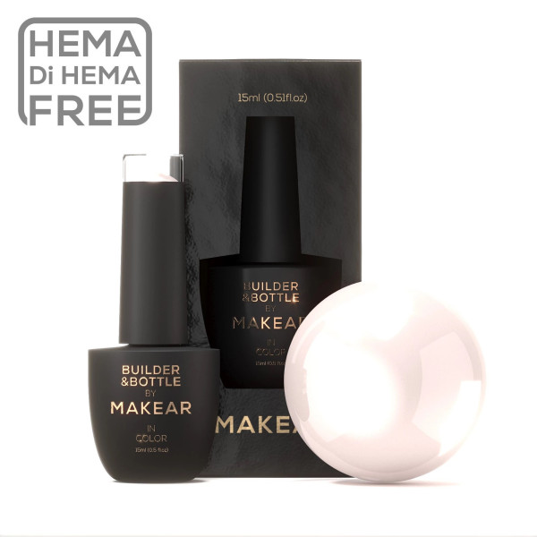 Builder & Bottle Builder Gel BG01 Milky Nude  15ml MAKEAR