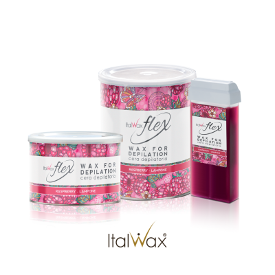 Cera Lata Flex Framboesa 800ml Italwax