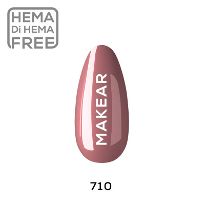 Verniz Gel 710 Vermelho 8ml MAKEAR PORTUGAL