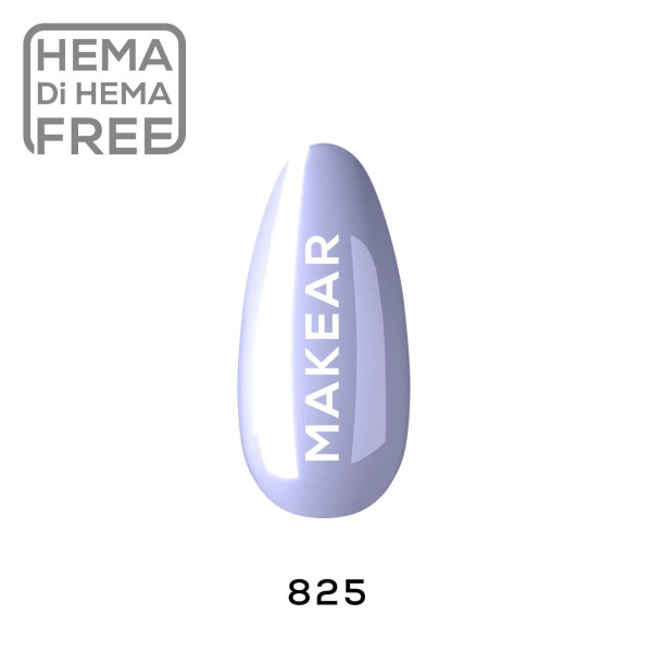 Verniz Gel 825 Lilás 8ml MAKEAR