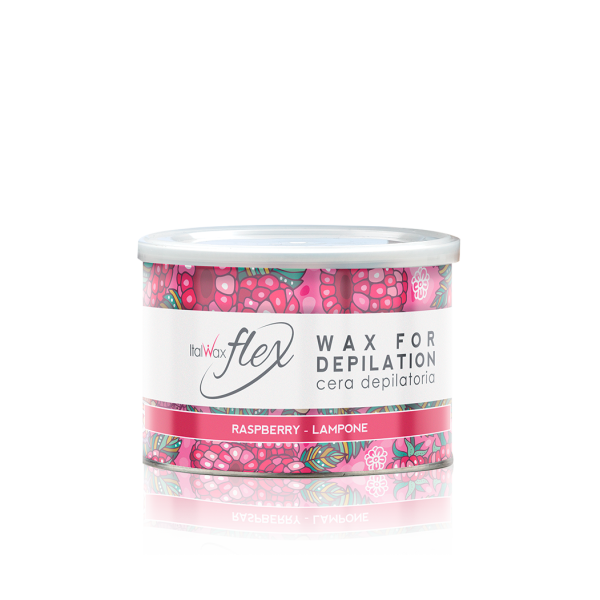 Cera Lata Flex Framboesa 400ml Italwax