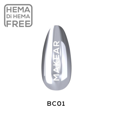 Pó Líquido Chrome SFX BC01 Silver 5ml MAKEAR PORTUGAL