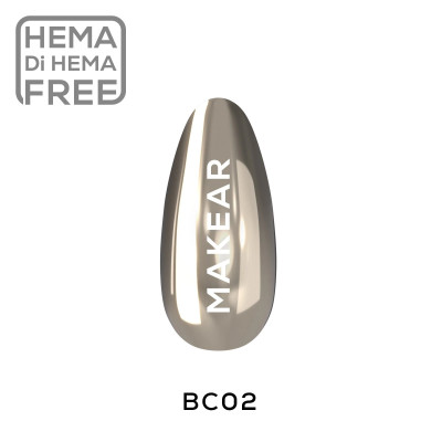 Pó Líquido Chrome SFX BC02 Platinum 5ml MAKEAR PORTUGAL