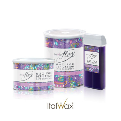 Cera Lata Flex Vinho 800ml Italwax